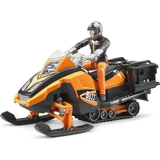 Bruder Snescooter med chauffør og tilbehør