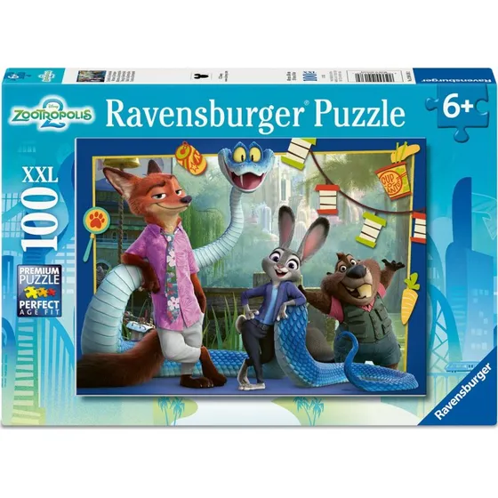 Ravensburger Zootopia 2 Puslespil - 100 XXL brikker