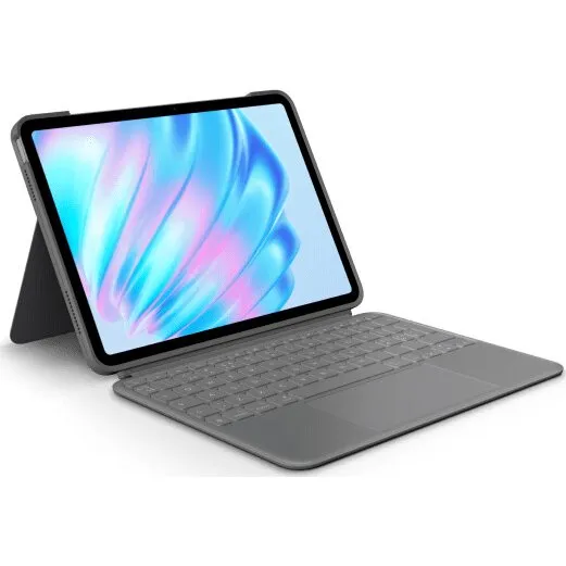 Logitech Combo Touch til iPad Air 11" (M2) – Oxford Grey (Nordisk)