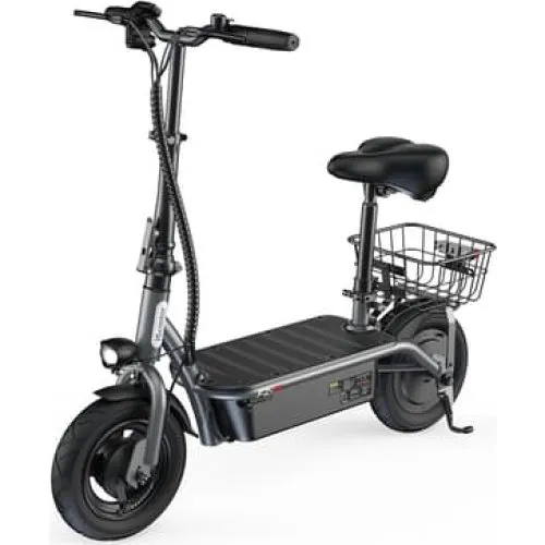 iScooter F2 Elektrisk Scooter - 500W motor & 30 km rækkevidde