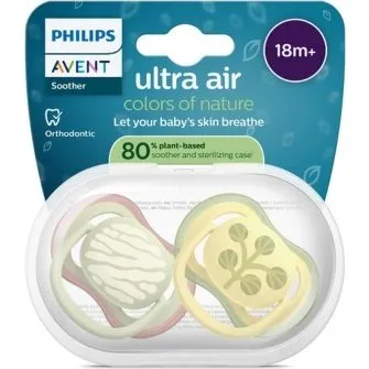 Philips Avent Ultra Air sut Str. 3 (18+ mdr) – 80% plantebaseret
