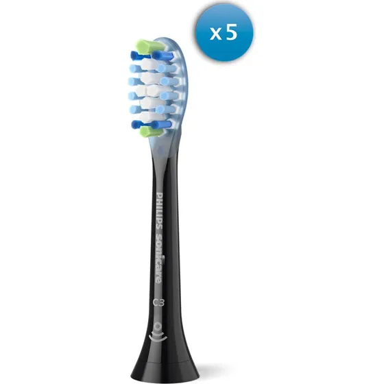 Philips Sonicare C3 Premium Plaque Defence - 5 stk (sort)