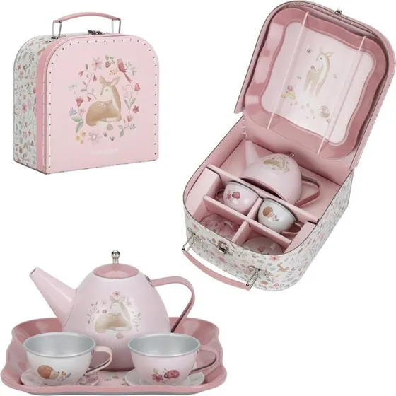 Little Dutch Tesæt i Kuffert - Fairy Garden (7 dele)