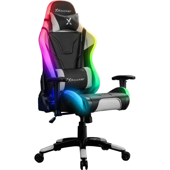 X-Rocker Agility Sport RGB Gamerstol – Sort/Grå