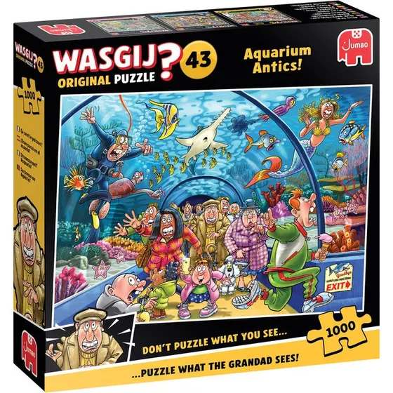 Wasgij Original 43: Aquarium Antics! – 1000 brikker