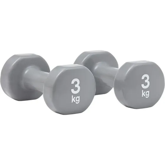 Reebok håndvægtsæt 3 kg - Grå