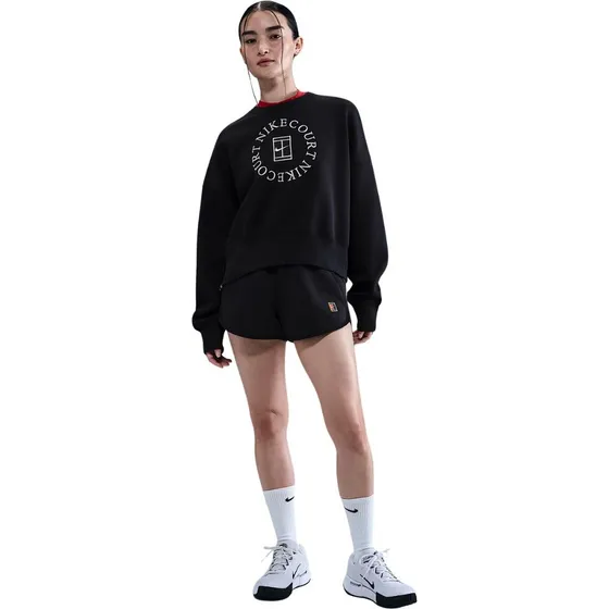 Nike Court Heritage Women Phoenix Fleece Black