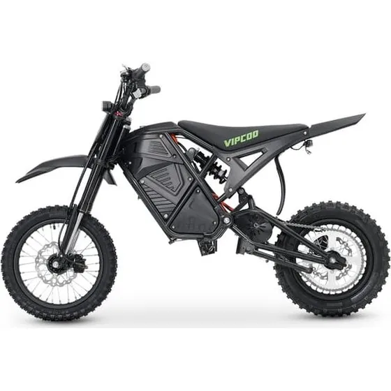 VIPCOO H3 Elektrisk Dirt Bike 3500W - 48V 23Ah - Sort