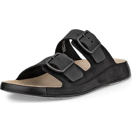 Ecco Cozmo Casual Buckle Sandaler, Sort, Størrelse 46