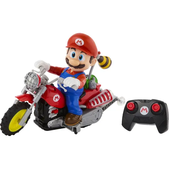 Hot Wheels Mario Wheelie Motocross RC - 30x25 cm