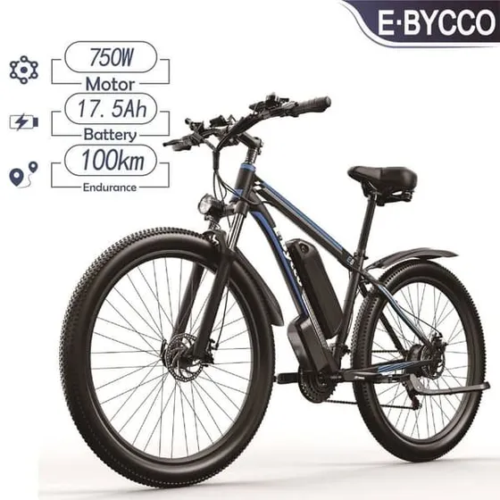 E-BYCCO E8 Elcykel med 750W motor og 29 tommer dæk