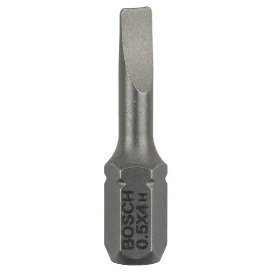 Bosch Bit Lige 0,5x4,0mm 25mm (3 stk) - 2607001457