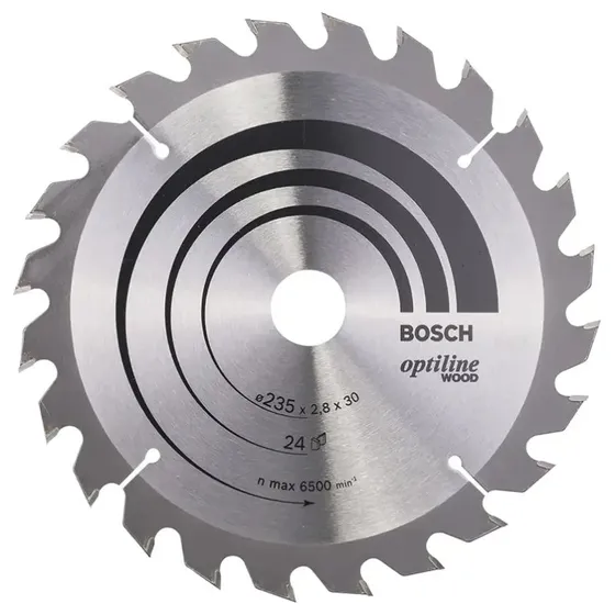 Bosch Rundsavsklinge Optiline Wood 235x2,8x30mm 24t