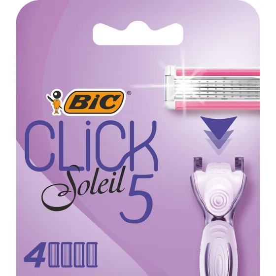 BIC Soleil Click 5 Refill - 4 stk.