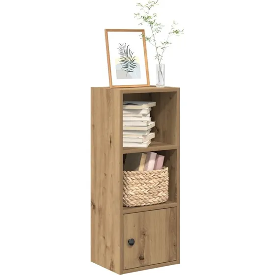 Bogreol 31x24x77 cm i konstrueret træ – kunsteg