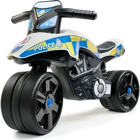 FALK Politimotorcykel - Balancecykel med brede hjul