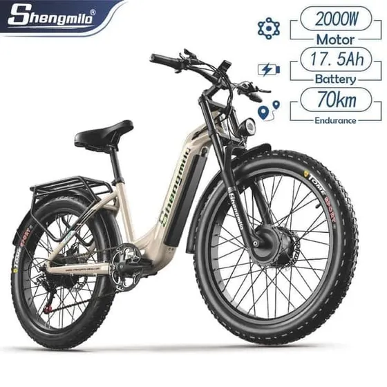Shengmilo S700 Elektrisk Dirt Bike med 2x1000W motor