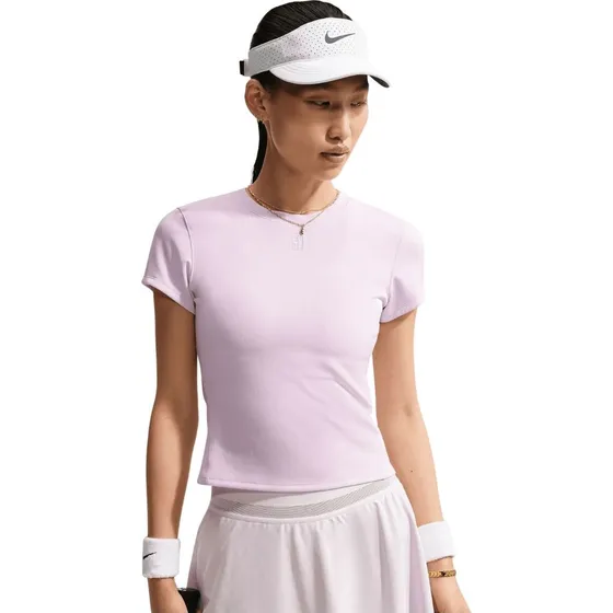 Nike Court Advantage Women Dri-FIT T-shirt - Bleached Lilac