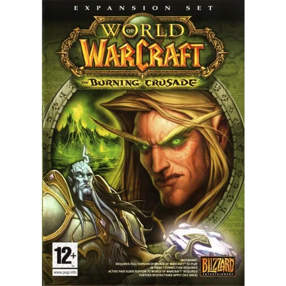 World of Warcraft: The Burning Crusade Expansion Set PC CD (Brugt)
