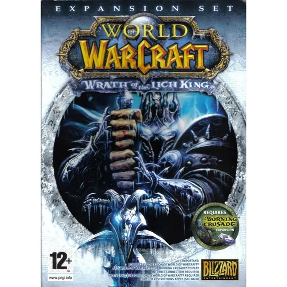 World of Warcraft Wrath of the Lich King PC DVD (Brugt)