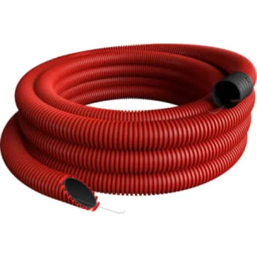 EVOCAB FLEX Kabelrør HDPE Ø90/75 50M Rød 450N