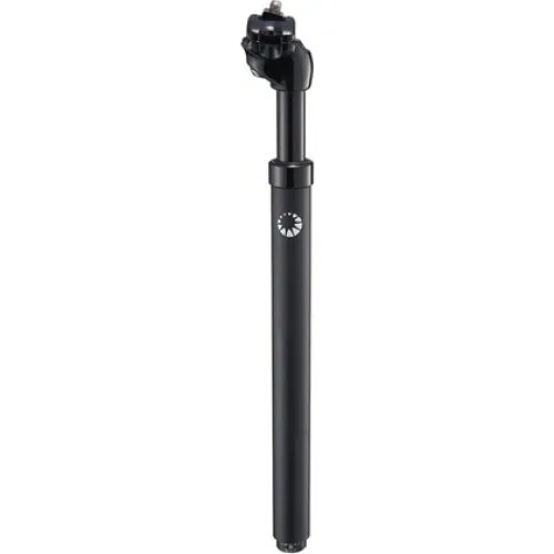 Bike Attitude Sadelpind med affjedring 27,2 x 350 mm - Sort