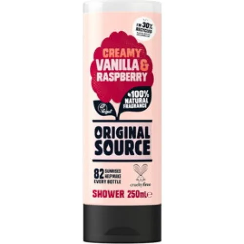 Original Source Vanilla & Raspberry Shower Gel - 250 ml