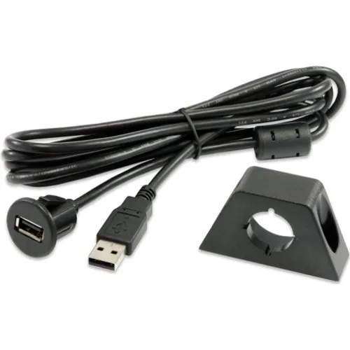 Alpine KCEUSB3 USB-kabel med beslag, 2 meter