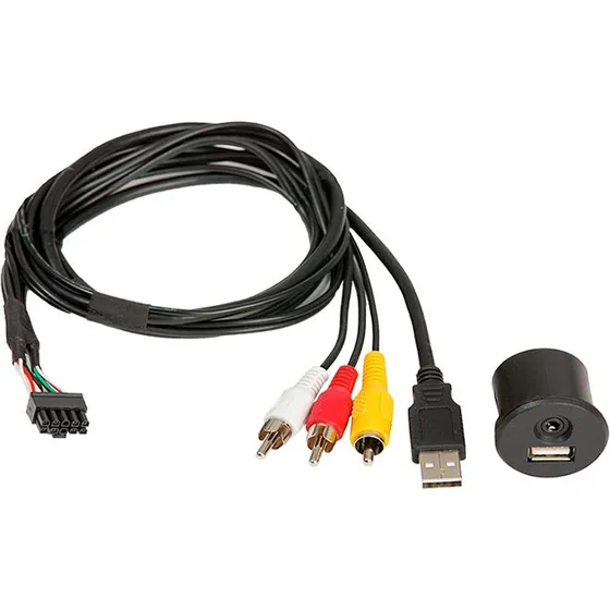 Alpine USB/AUX stik med kabel