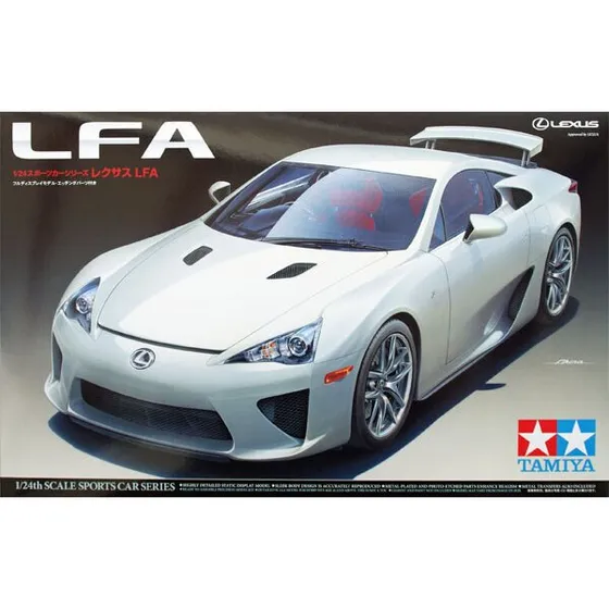 Tamiya Lexus LFA Modelbil Byggesæt 1:24 - 24319
