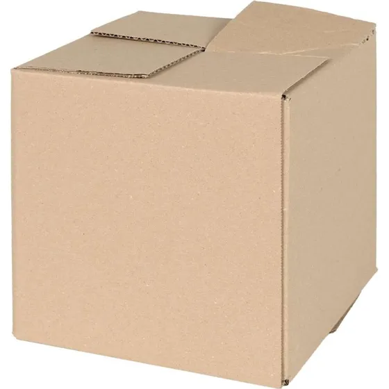Foldbar opbevaringskasse 50 stk 20x20x20 cm naturpap
