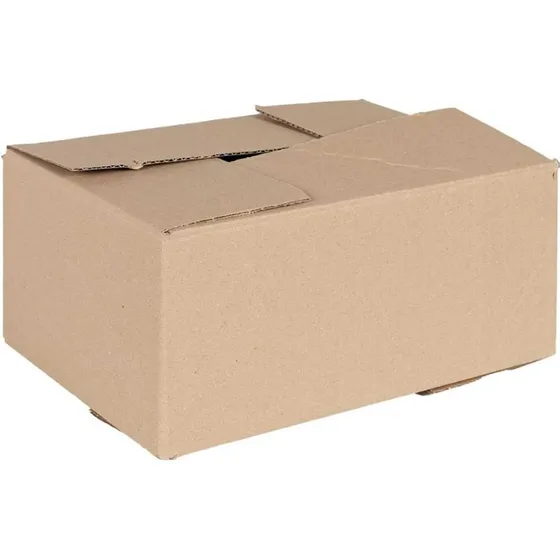 Foldbar papkasse 50 stk. natur 3021,514 cm