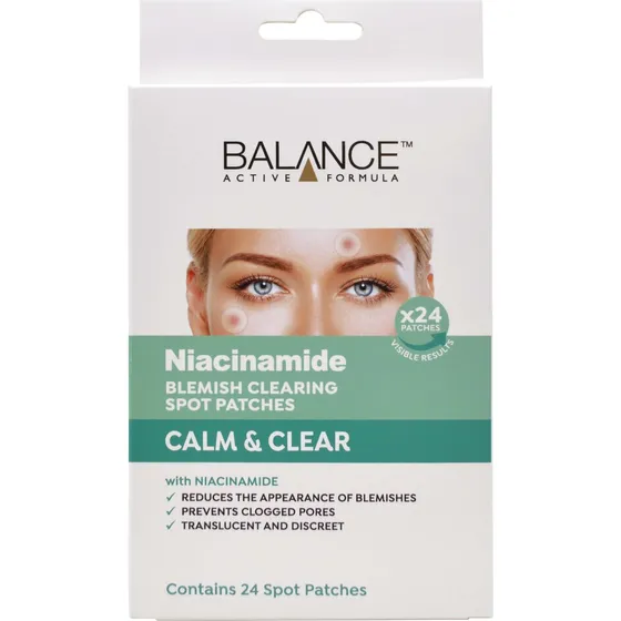 Balance Active Formula Niacinamide Spot Patches, 24 stk
