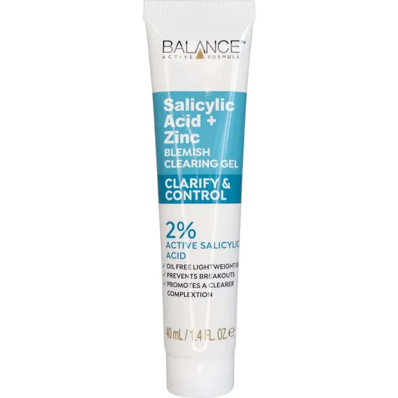 Balance Active Formula Salicylic Acid & Zinc Blemish Clearing Gel 40 ml