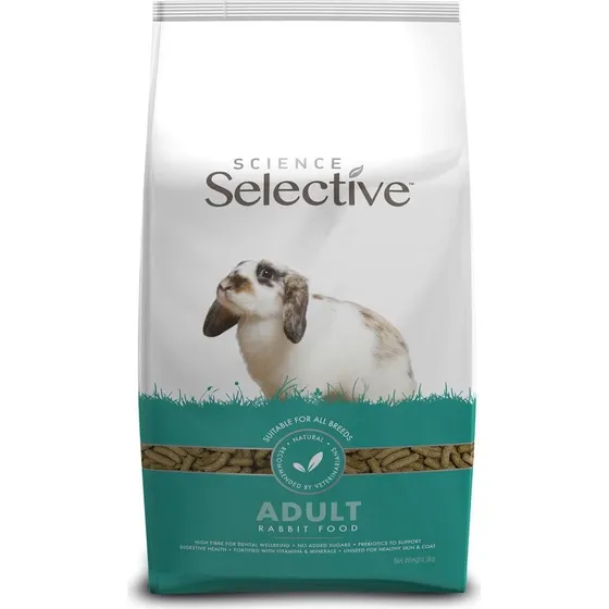 Science Selective Kanin Fuldfoder - 3 kg