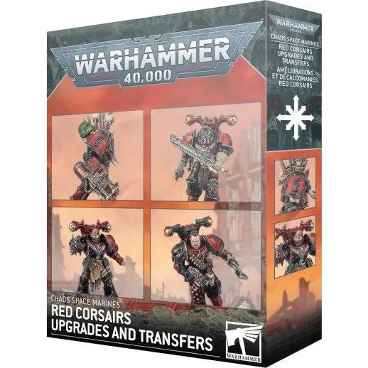 Games Workshop Chaos Space Marines Red Corsairs Upgrades