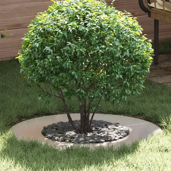 Træring i rustfrit stål Ø40/70 cm – sølv