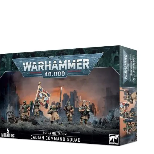 Games Workshop Astra Militarum Cadian Command Squad