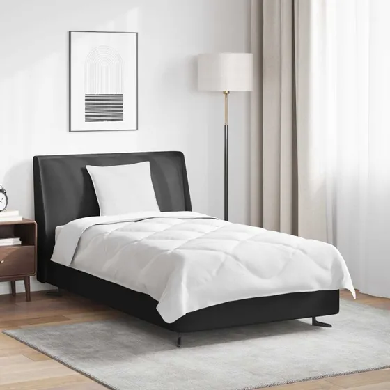 Årsdækkende dyne & pude 2 dele i hvid microfiber