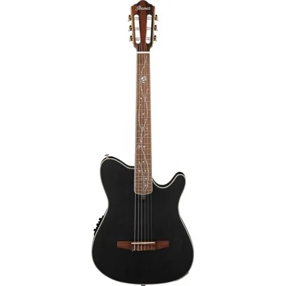 Ibanez TOD10N-TKF Tim Henson Signature Akustisk Guitar - Transparent Black