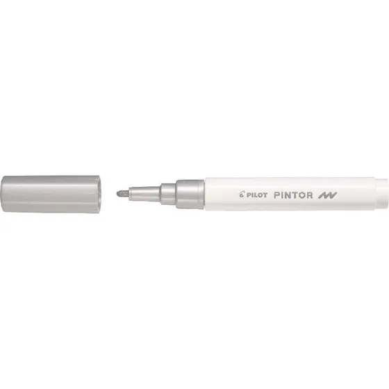 Pilot Pintor Fine 1,0 Marker - Metallic Sølv