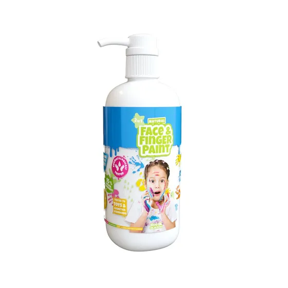 Natural Face & Finger Paint White 1000ml