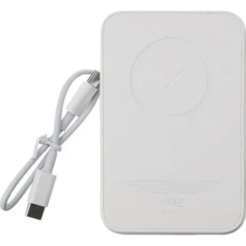 Rvelon MagSafe Powerbank 5000 mAh - Hvid