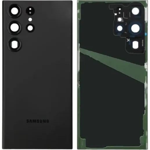 Samsung Galaxy S23 Ultra Bakside - Sort