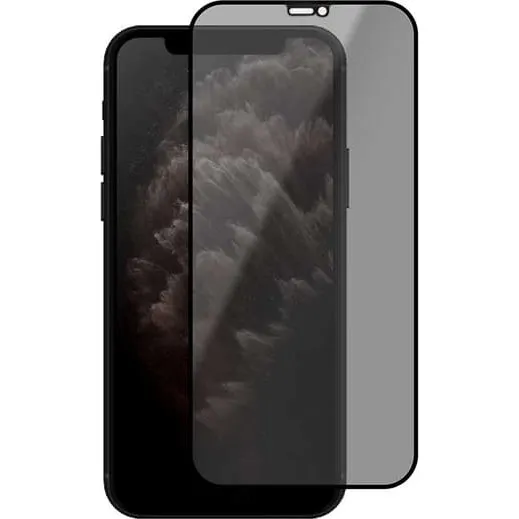 Privacy 3D Skærmbeskytter til iPhone 12 og 12 Pro - Fuld dækning