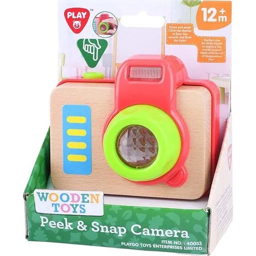 PLAY Wooden Toy Camera