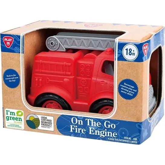 PLAY Biobased Fire Truck Red