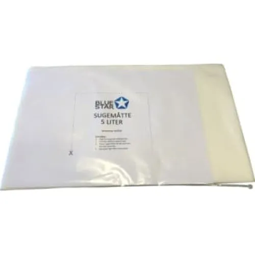 BlueStar sugemåtte - Absorberer op til 5 liter væske