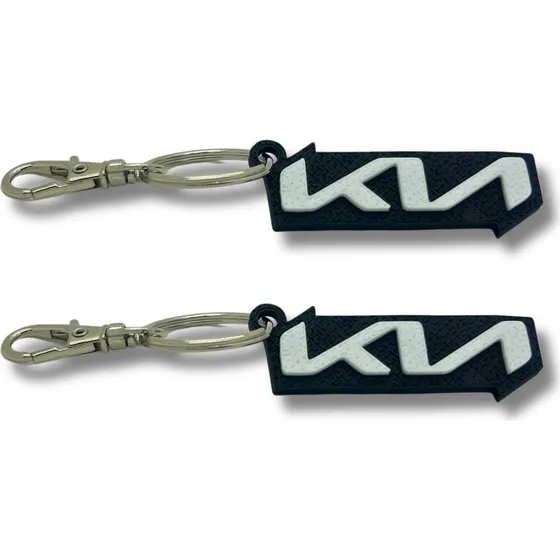 KIA Clip On & Go Carabiner Nøglering (2 stk.)