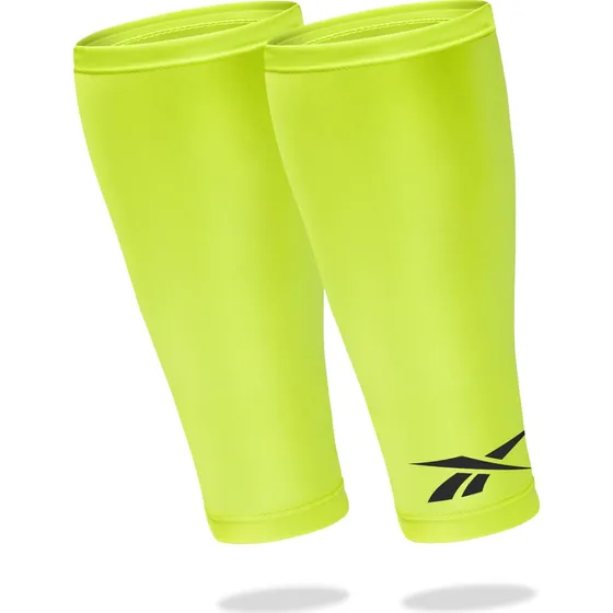 Reebok Kompression Læg Sleeves (2 stk) - Gul - L/XL